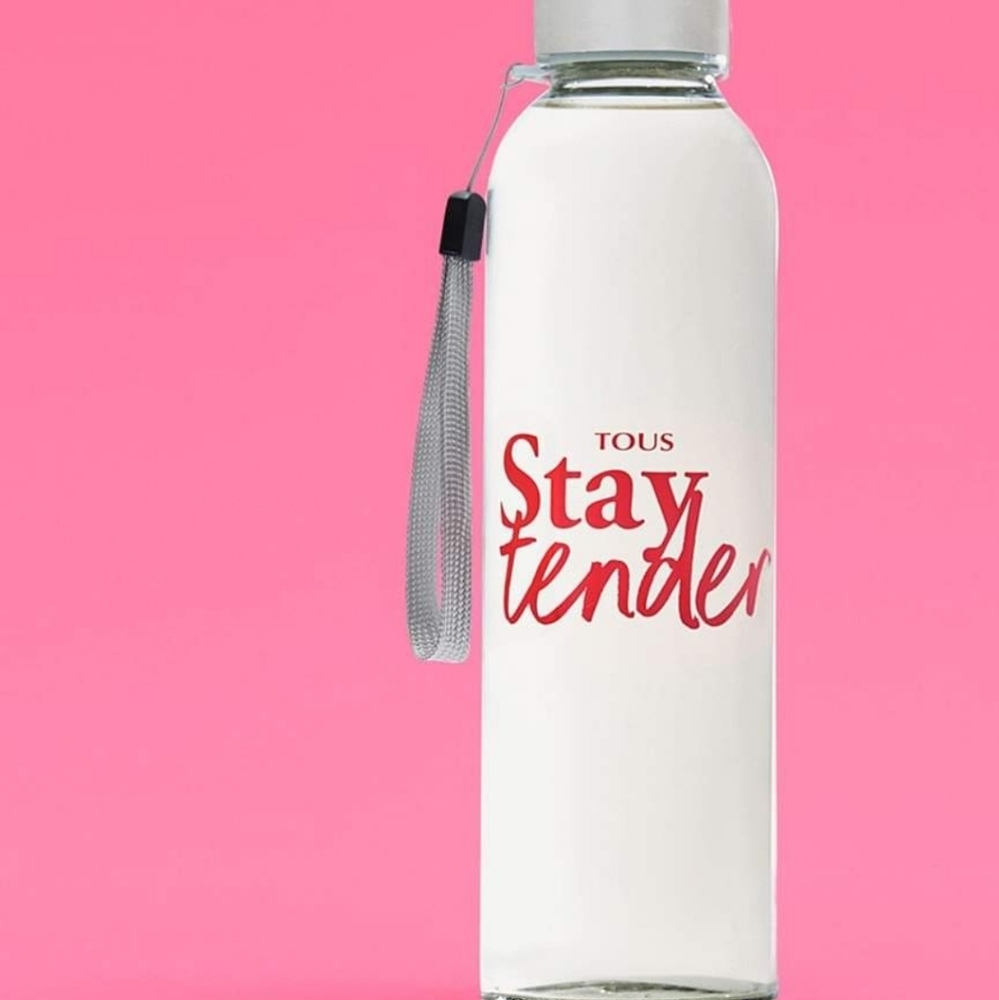 Tous Stay Tender Glass Bottle New